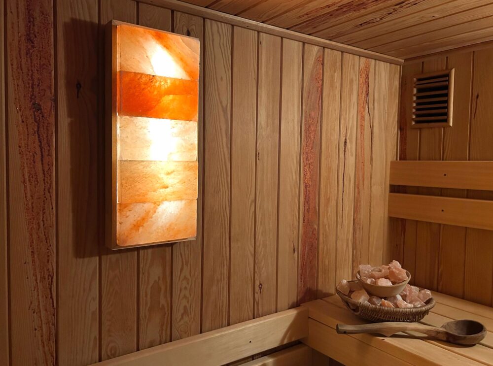 Duża Lampa solna Panel solny do Sauny JONIZATOR Sól Himalajska 22,5x52,5cm - obrazek 9