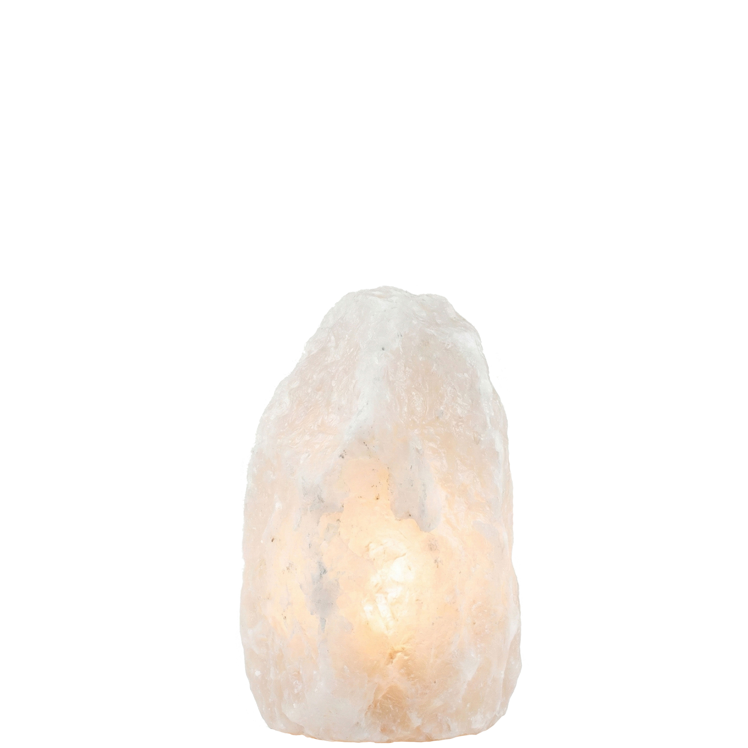 Lampa solna BIAŁA 40-45KG Naturalna Bryła OGROMNA Sól Lampka Jonizator - obrazek 2