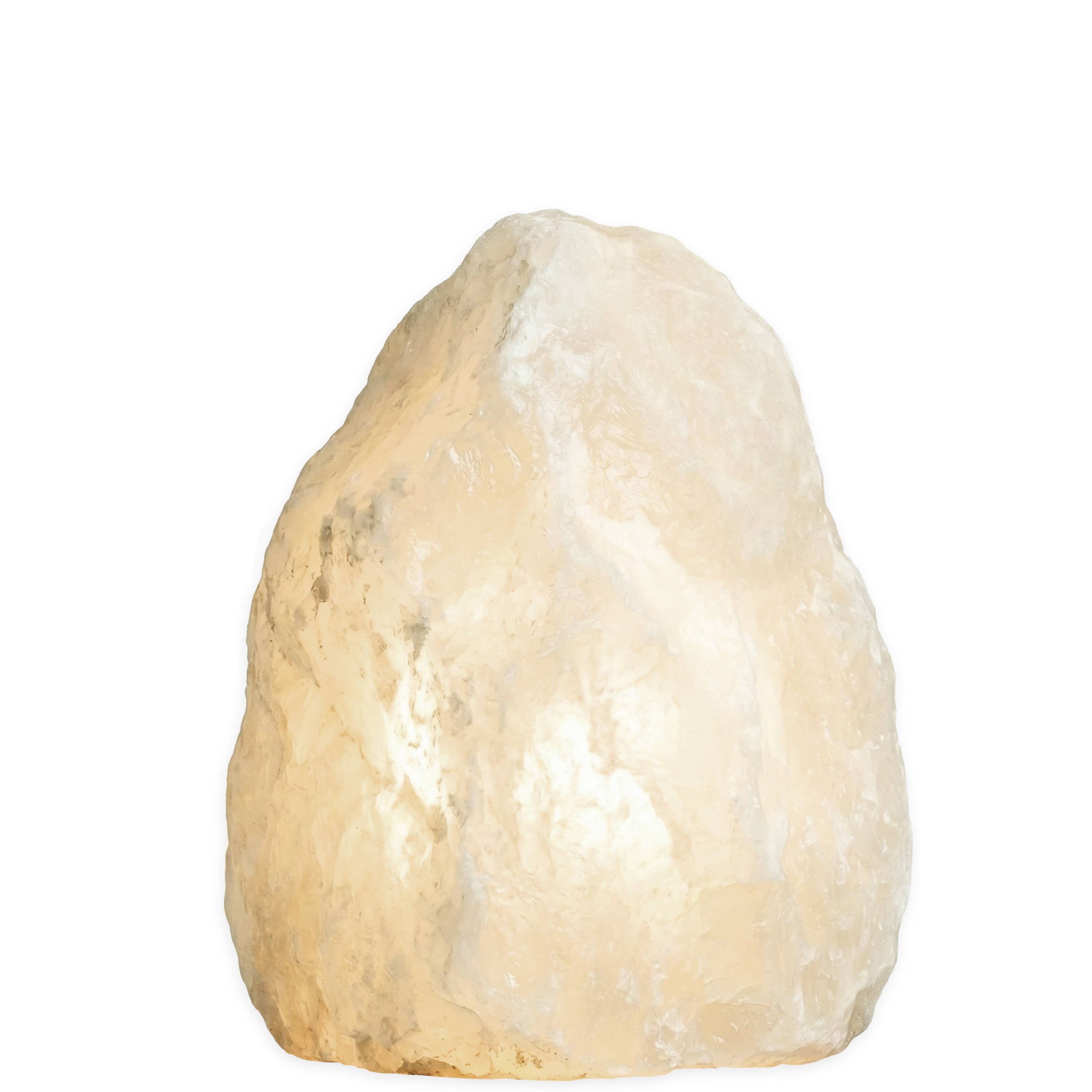 Lampa solna BIAŁA 70-80KG Naturalna Bryła OGROMNA Sól Lampka Jonizator - obrazek 2