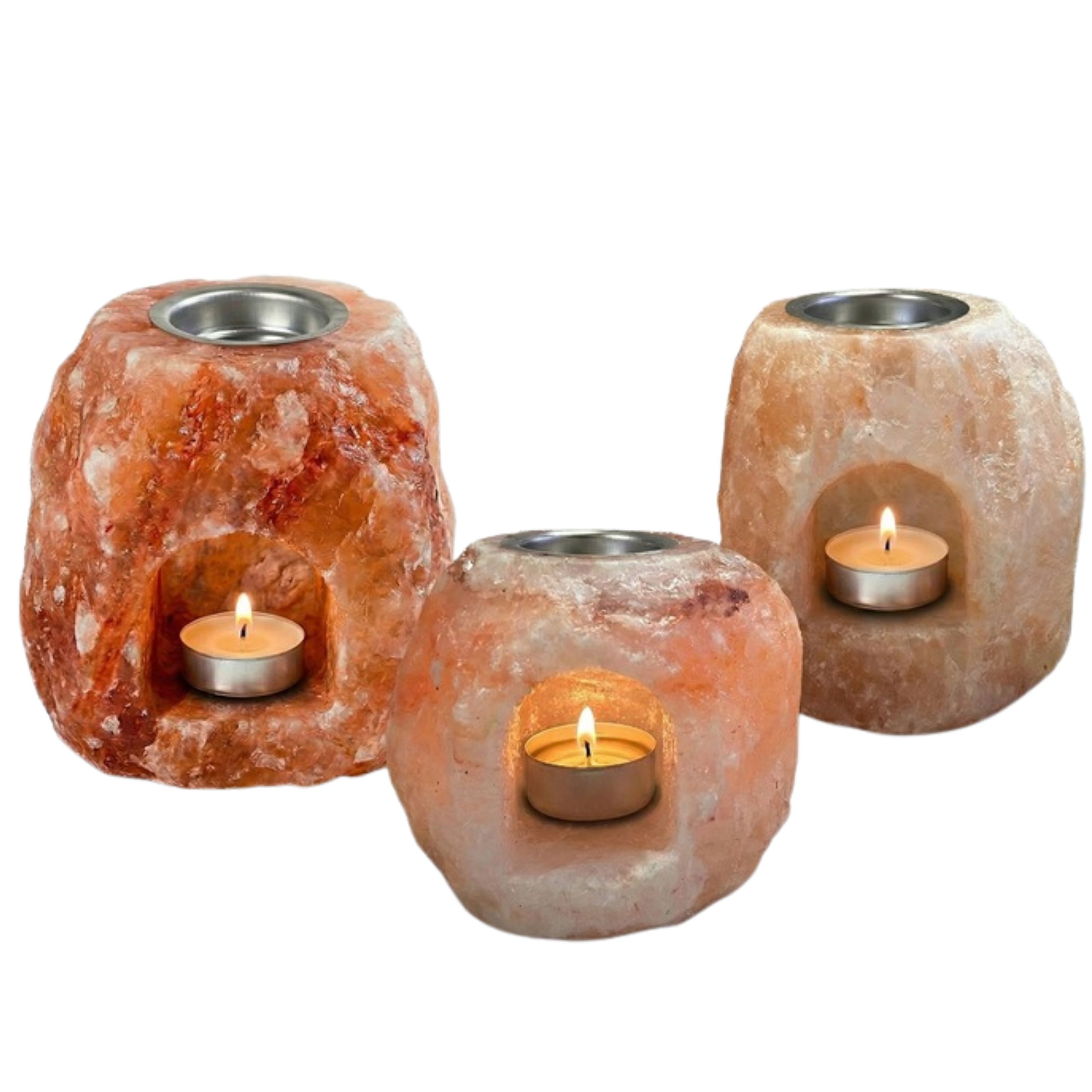 NATURALNY KOMINEK Z SOLI Himalajskiej podgrzewacz + olejek eteryczny GRATIS - obrazek 2