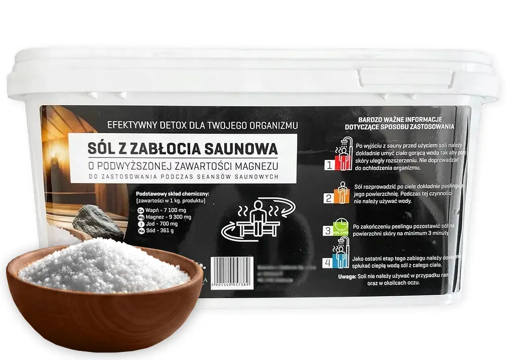 Sól saunowa solanka z Zabłocia