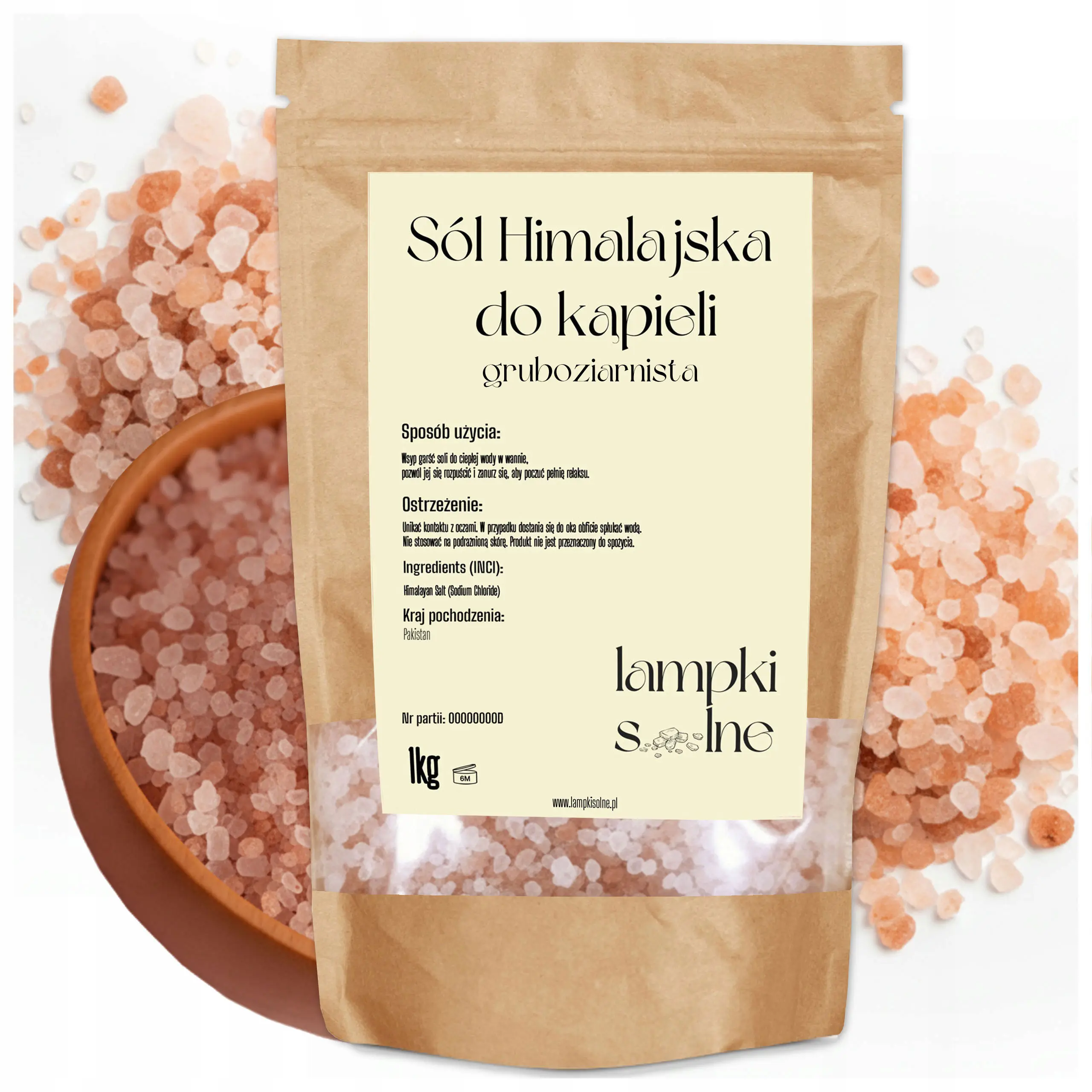 Sól himalajska gruboziarnista