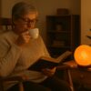 Lampa solna HIMALAJSKA 3-4 kg okrągła jonizator powietrza księżyc Luna - obrazek 3