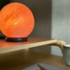 Lampa solna HIMALAJSKA 3-4 kg okrągła jonizator powietrza księżyc Luna - obrazek 6