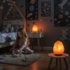 LAMPA SOLNA sól Himalajska 4-6 KG JONIZATOR Lampka Naturalna bryła z SOLI - obrazek 9