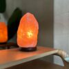 LAMPA SOLNA sól Himalajska 4-6 KG JONIZATOR Lampka Naturalna bryła z SOLI - obrazek 5