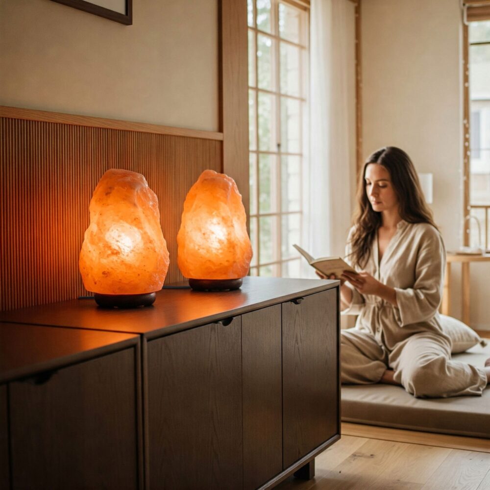 LAMPA SOLNA sól Himalajska XL 12-15KG JONIZATOR Lampka Naturalna bryła SOLI - obrazek 3