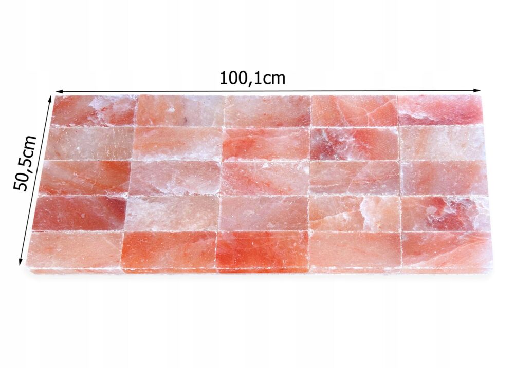 Cegła solna panel 100x50 cm do budowy Groty Solnej do Podświetlenia sauna - obrazek 4