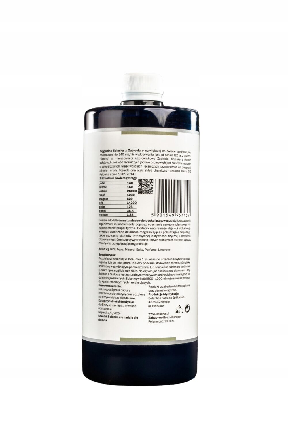 Oryginalna duża Solanka Eukaliptus Australijski 5L do kąpieli, aromaterapii - obrazek 4