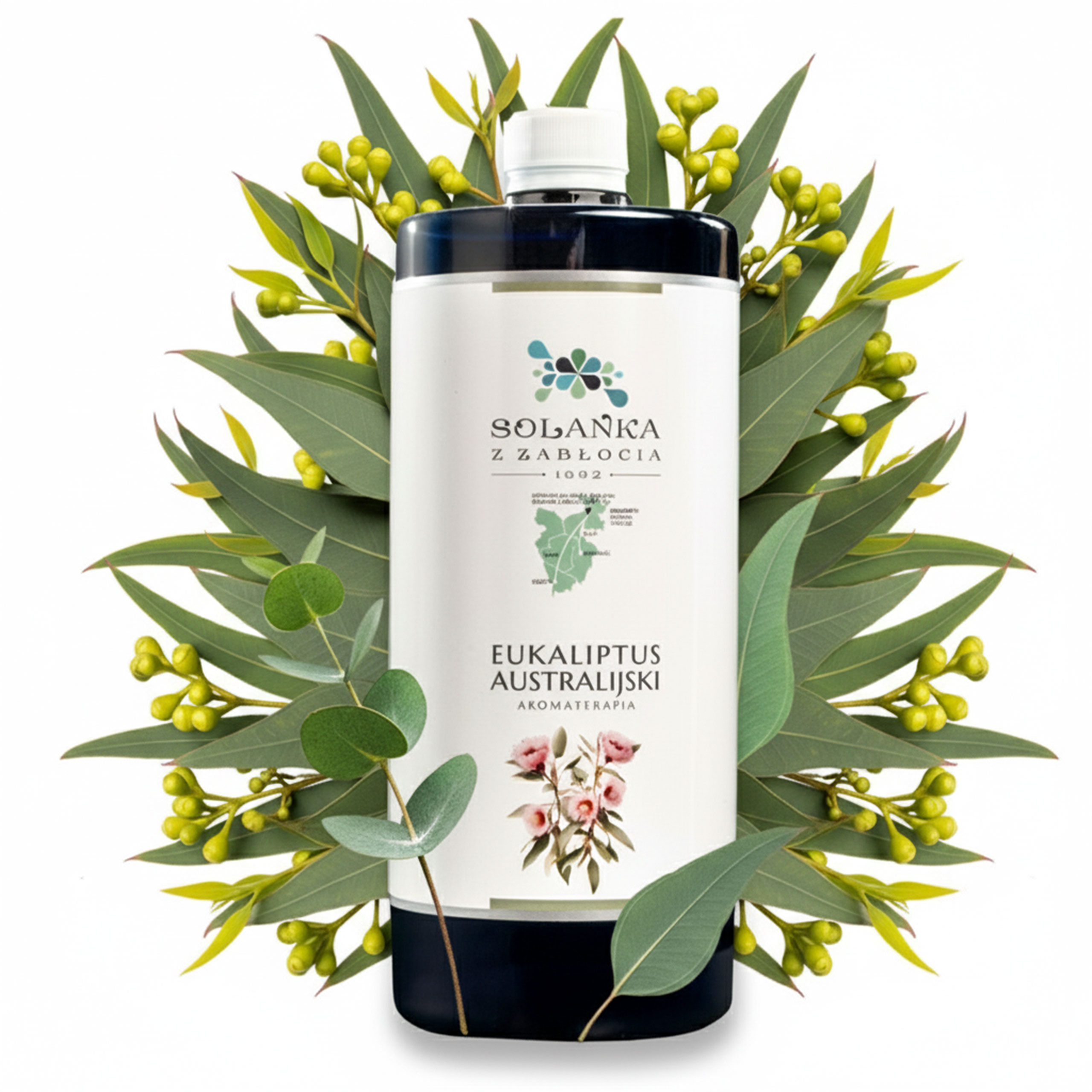 Oryginalna Solanka Eukaliptus Australijski 1L-5L do kąpieli, aromaterapii