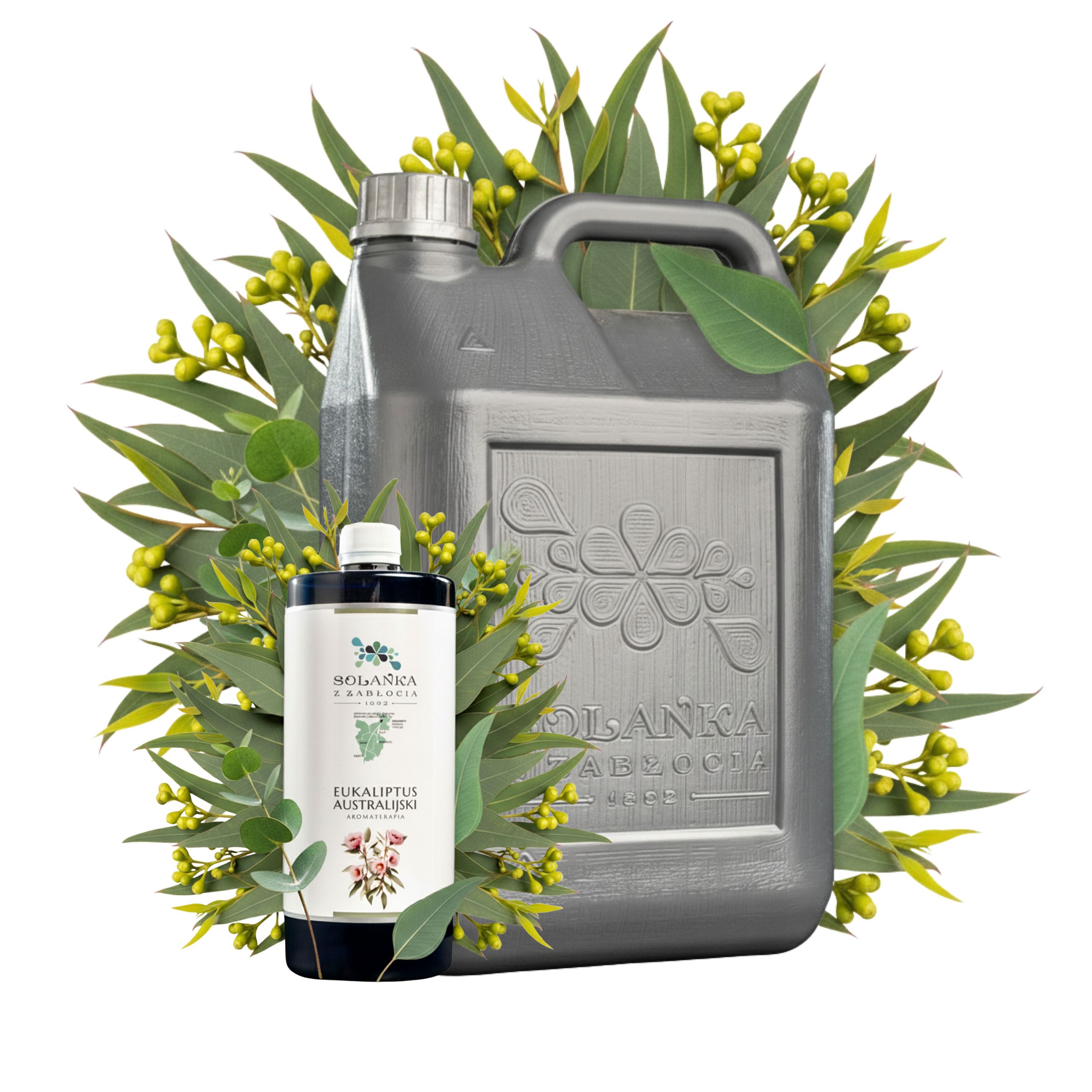 Oryginalna Solanka Eukaliptus Australijski 1L-5L do kąpieli, aromaterapii - obrazek 2