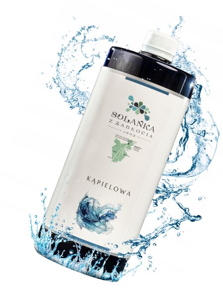 Oryginalna Solanka z Zabłocia Zabłocka kąpielowa 1L-5L do kąpieli - obrazek 3