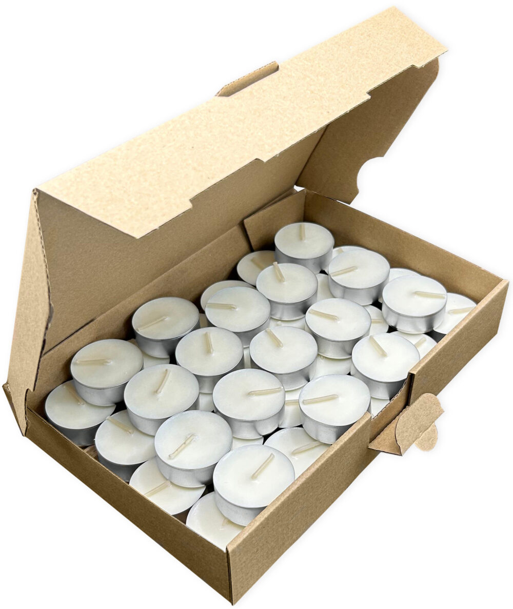 Dwa świeczniki Solne + 40 podgrzewaczy tealight - obrazek 7