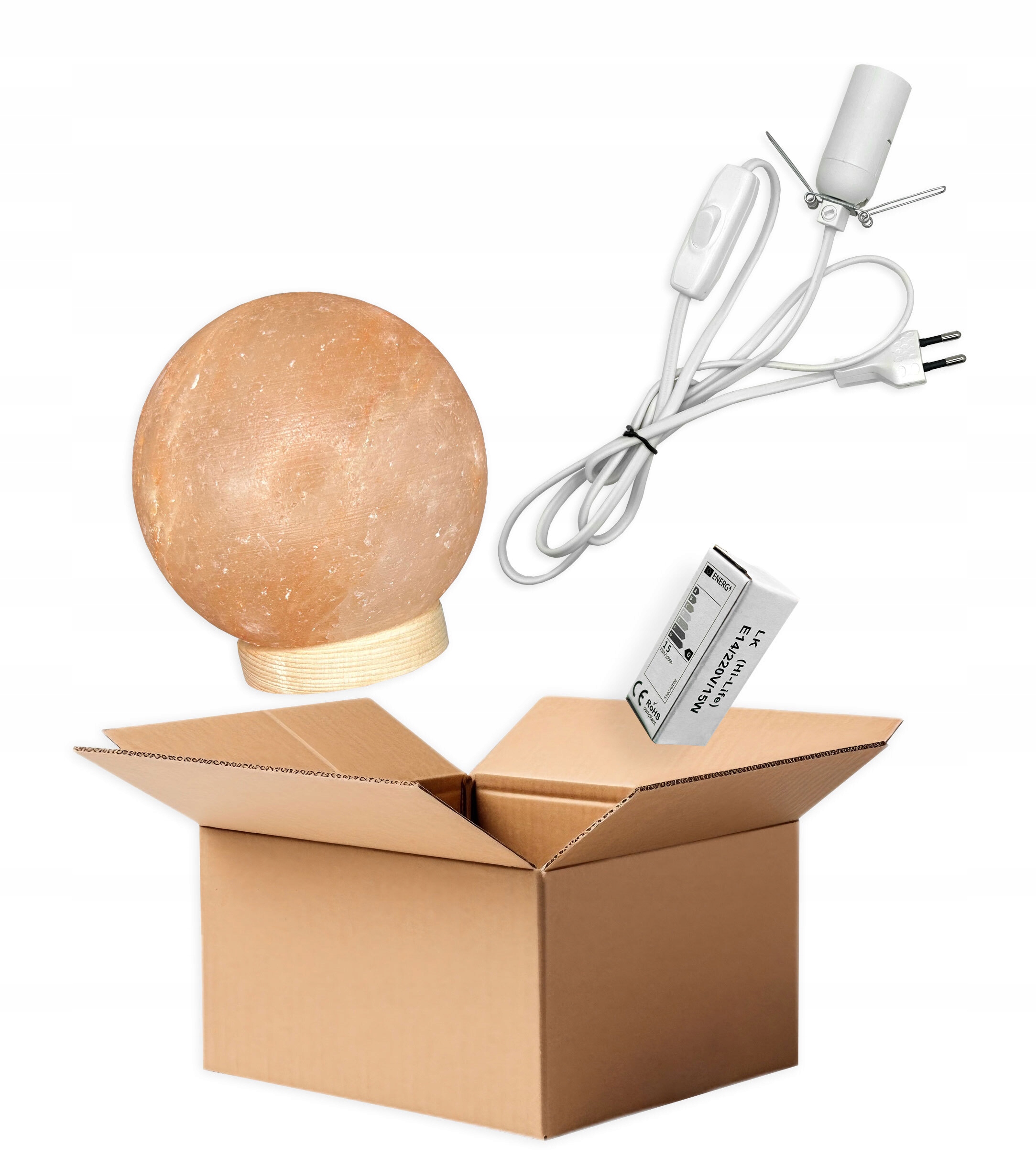 Lampa solna okrągła SÓL KŁODAWSKA 3-4 kg - obrazek 8