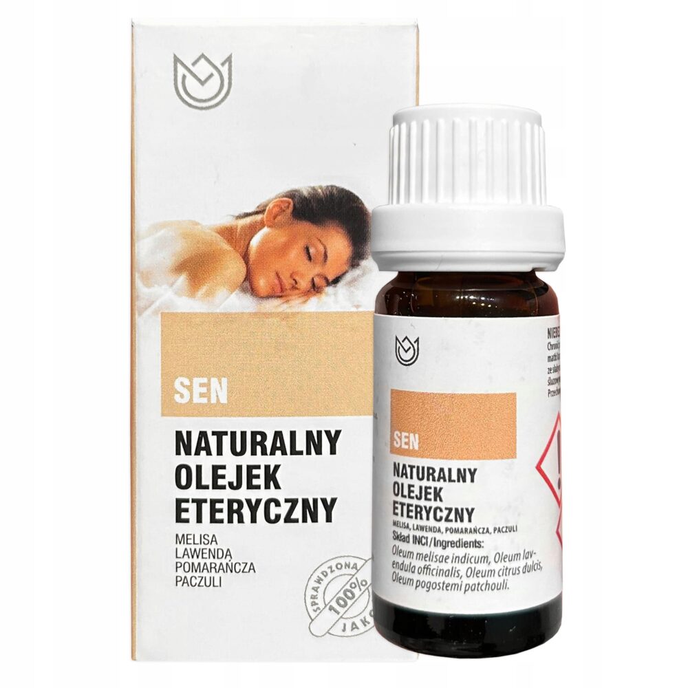 Naturalny olejek eteryczny 10ml - Aromaterapia, Na Dobry Sen, Uspokojenie - obrazek 4