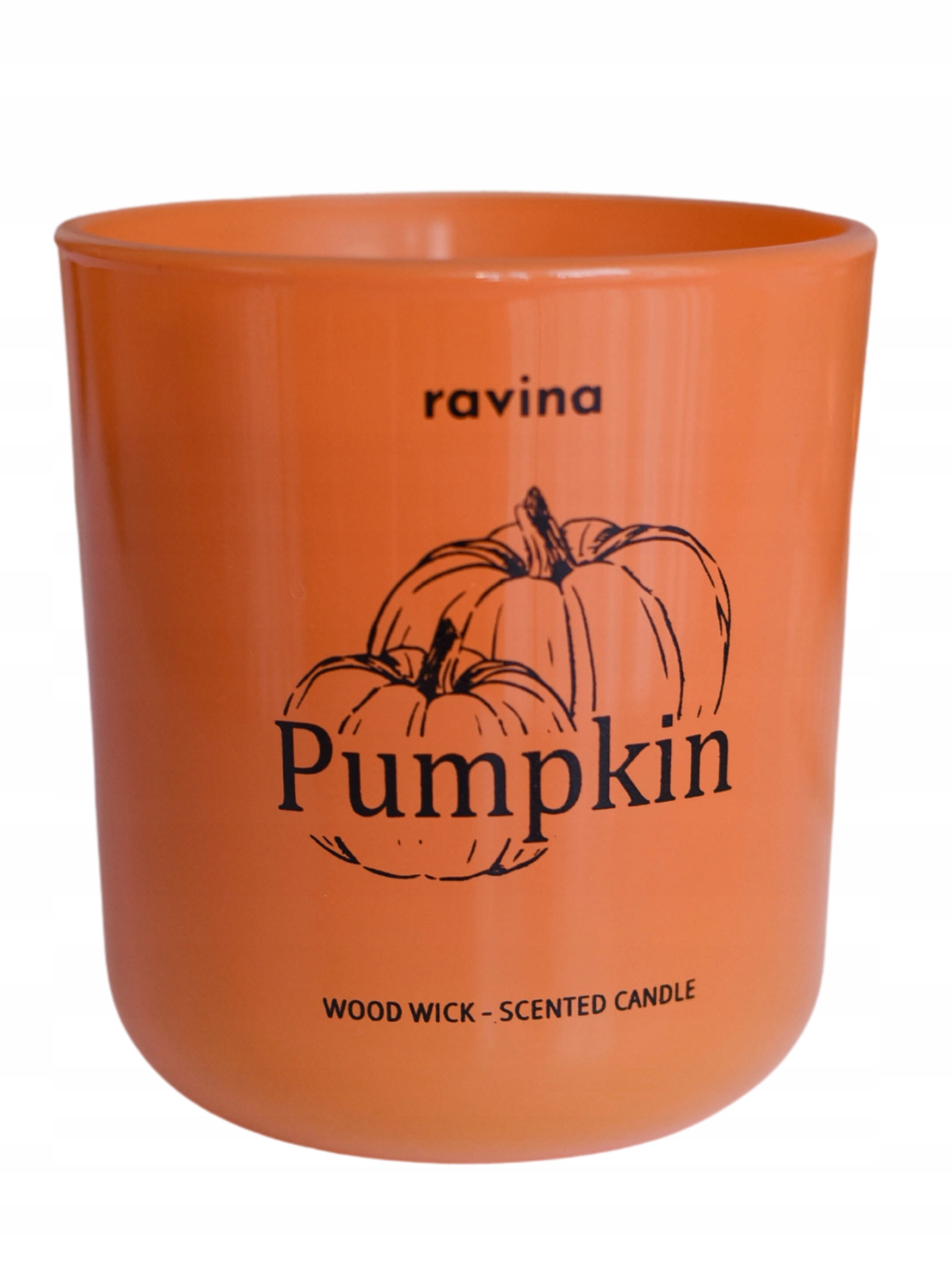 Sojowa świeca zapachowa w szkle, Pumpkin 175g dynia jesienna prezent - obrazek 13