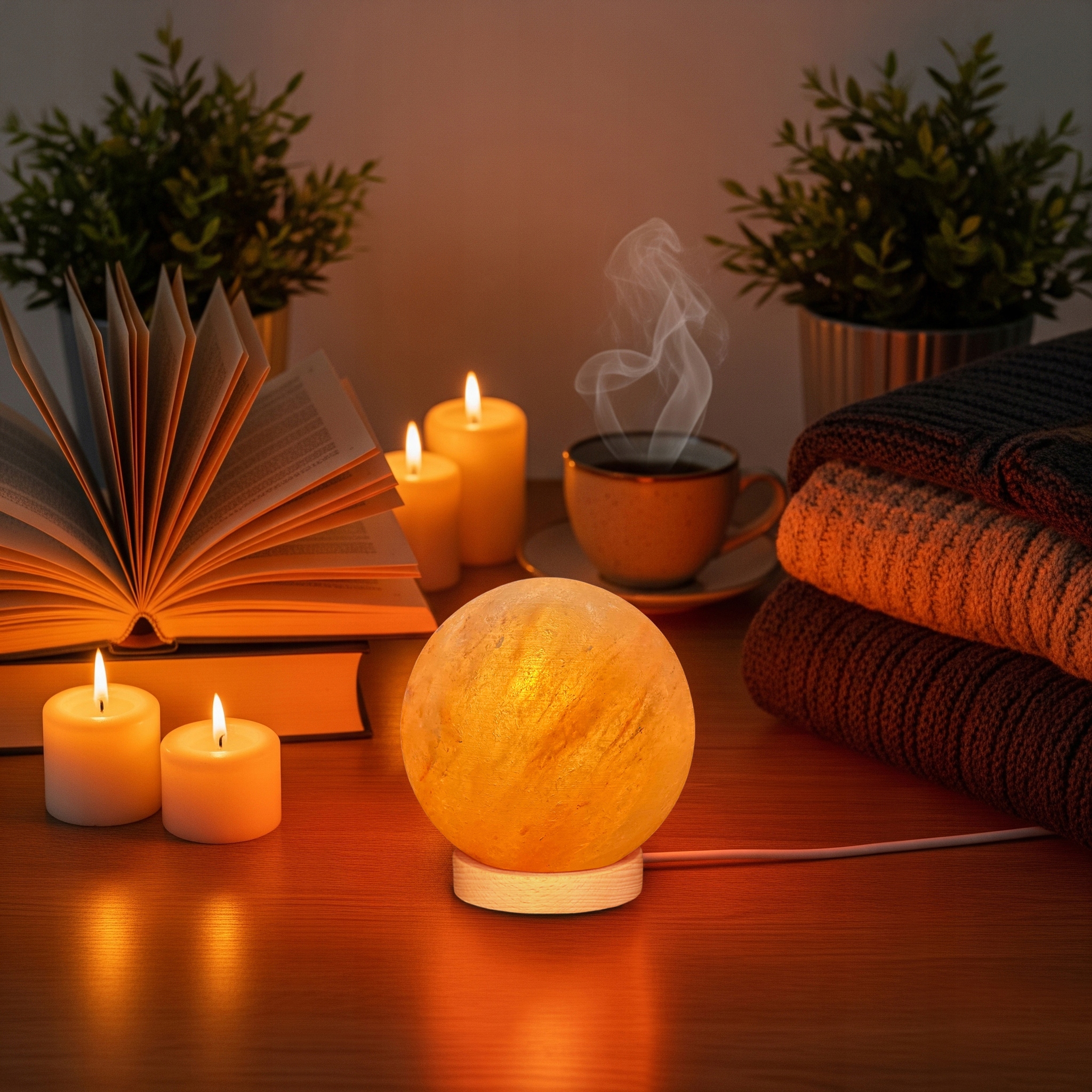 Lampa solna okrągła SÓL KŁODAWSKA 3-4 kg - obrazek 6