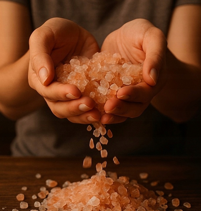 Lampa solna okrągła SÓL KŁODAWSKA 3-4 kg - obrazek 5