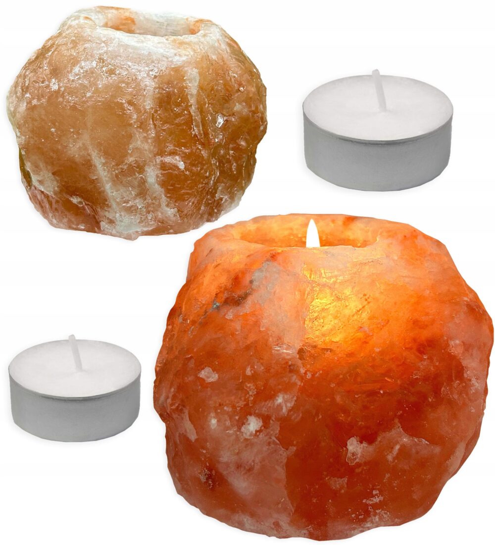 Dwa świeczniki Solne + 40 podgrzewaczy tealight - obrazek 10