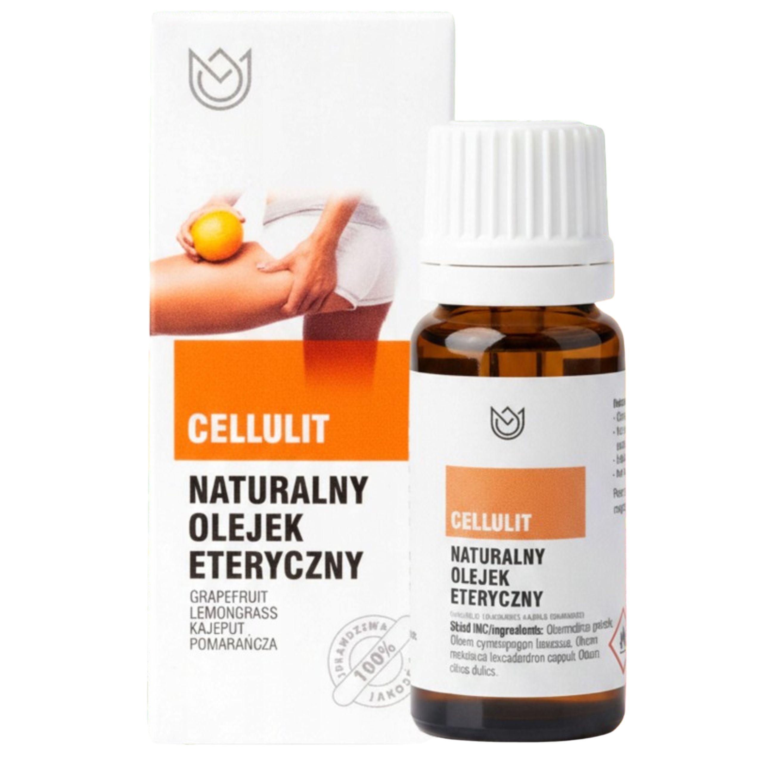 Naturalny olejek eteryczny 10ml - Aromaterapia, Na Cellulit, Lekkość - obrazek 3