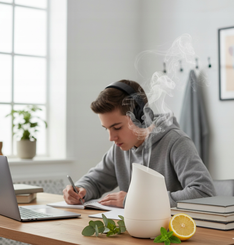 Naturalny olejek eteryczny 10ml - Aromaterapia, Koncentracja, jasność - obrazek 8