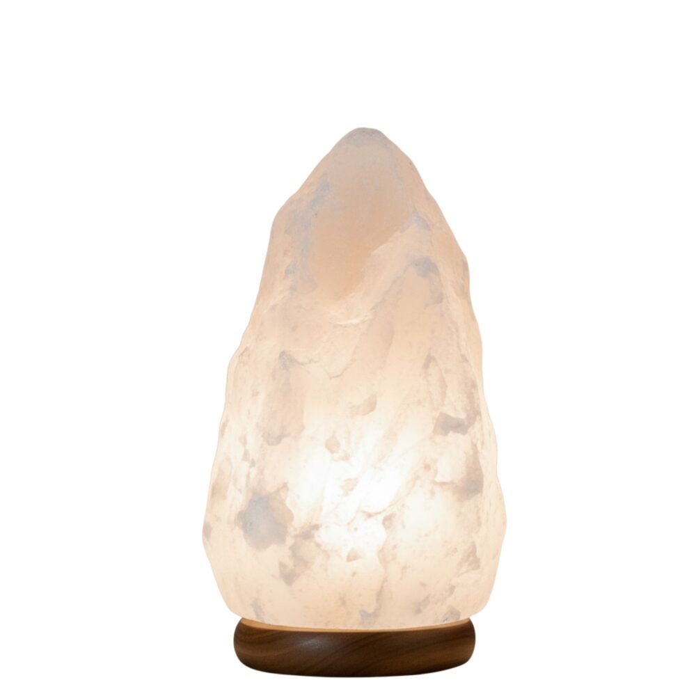 Lampa solna BIAŁA 3-5 kg sól Himalajska - obrazek 2