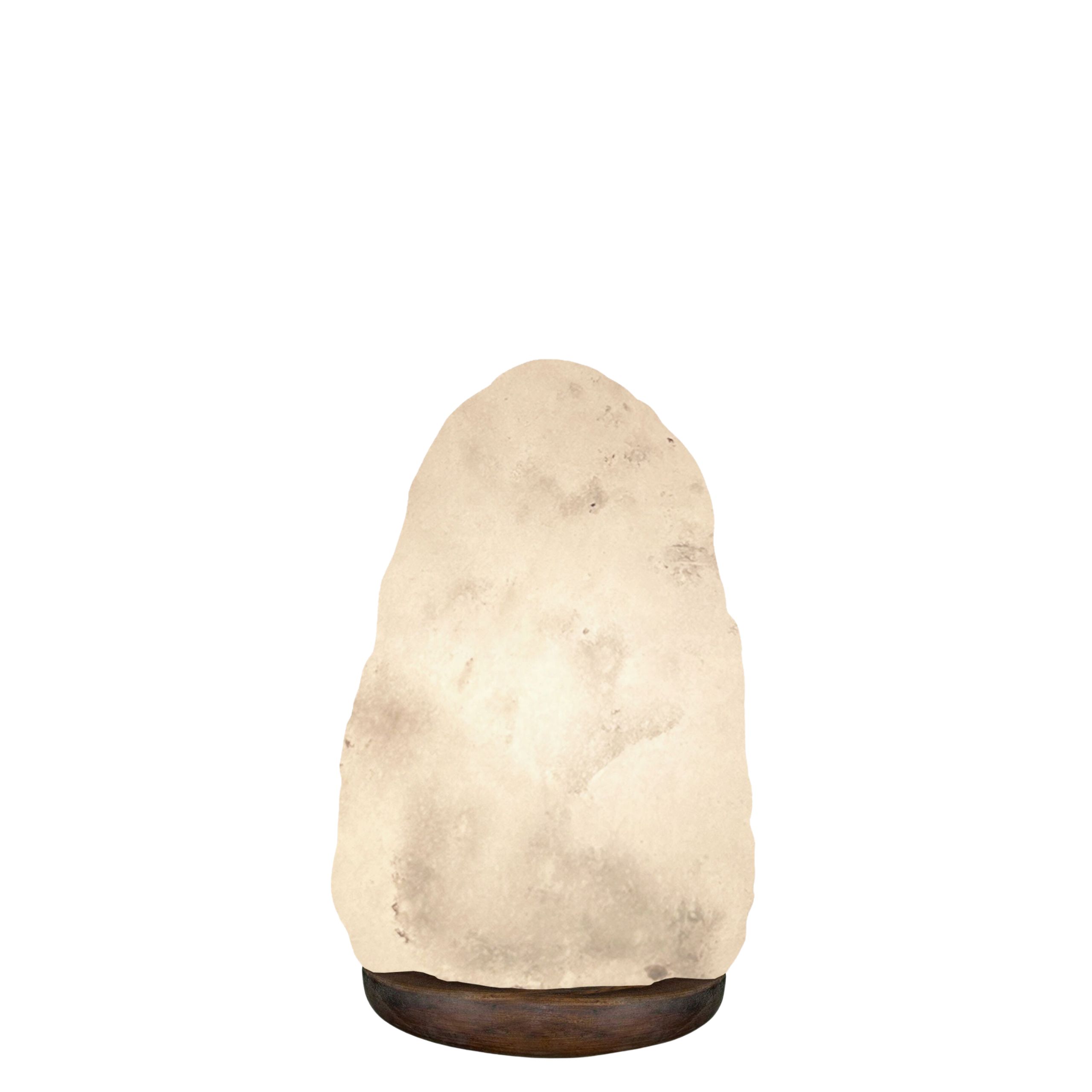 Lampa solna BIAŁA 2-3 kg sól Himalajska - obrazek 2
