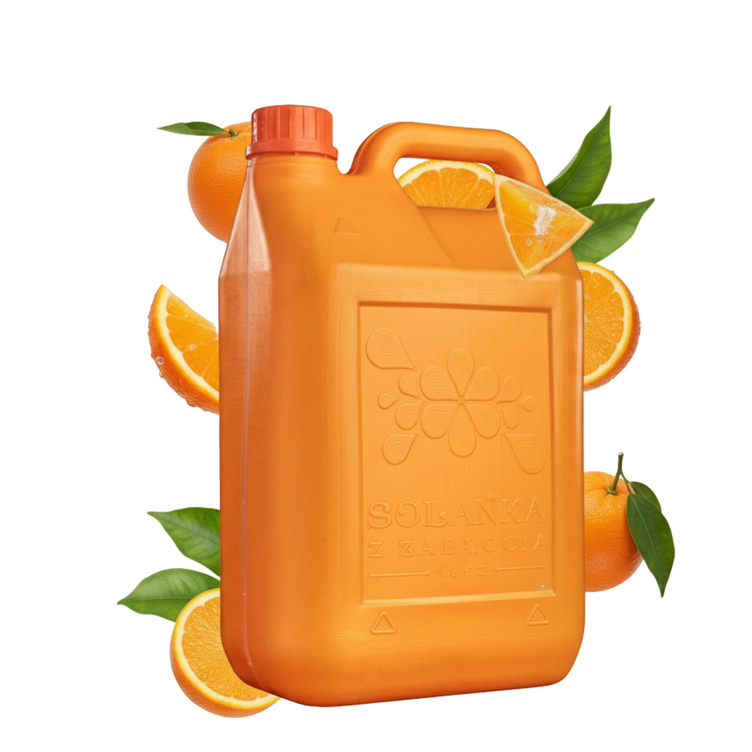 Oryginalna Solanka z Zabłocia pomarańcza 1L-5L do kąpieli, aromaterapii - obrazek 11