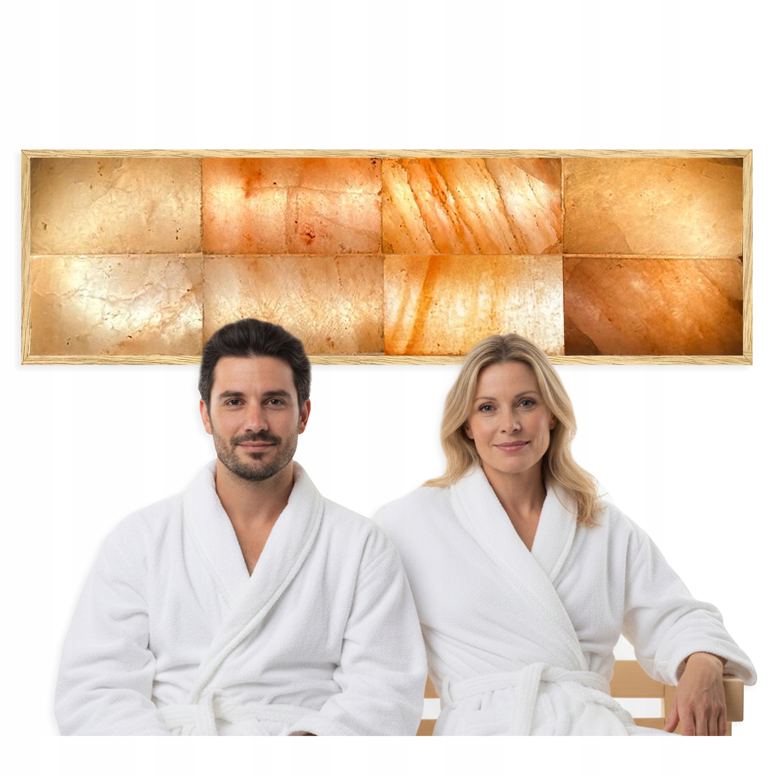 Lampa solna Panel solny do Sauny Sól Himalajska 80,5x22,5cm - obrazek 3